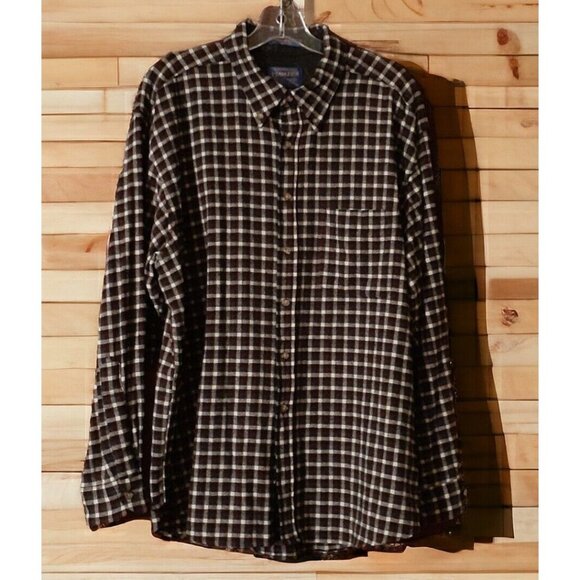 Pendleton Mens Shirt 100% Pure Virgin Wool Plaid Collared Button-Up L USA Made - Picture 5 of 14
